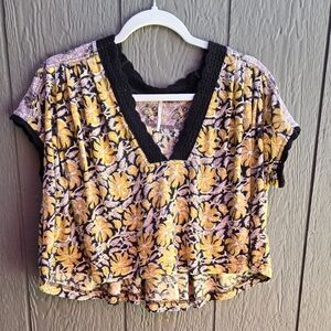 Free People Oversized Crop Top